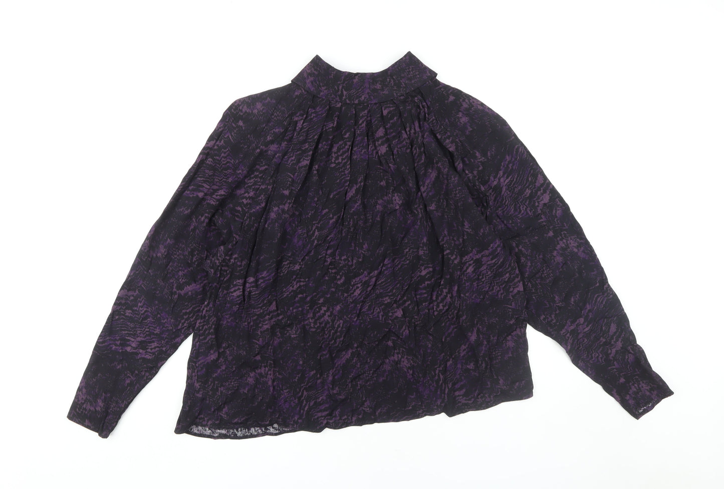 Womens UK Size 14 John Lewis & Partners Purple  Blouse