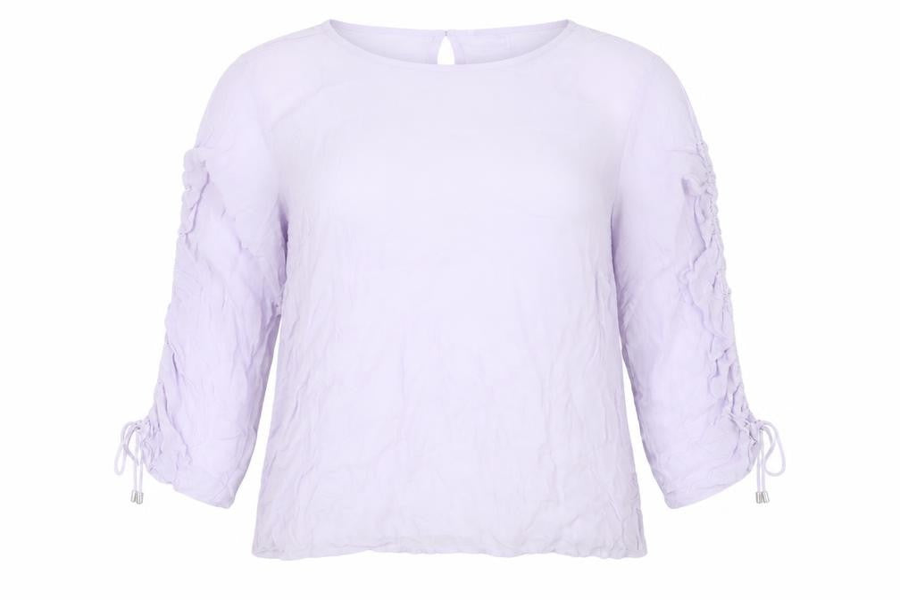 Womens UK Size 16 NEXT Purple Basic Blouse