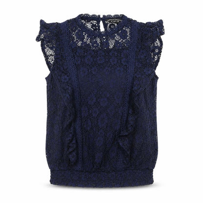 Dorothy Perkins Women's Blue Lace Camisole Blouse 10