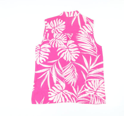 Womens UK Size 12 Debenhams Pink  Blouse