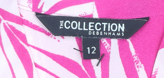 Womens UK Size 12 Debenhams Pink  Blouse
