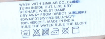 Fat Face Women's Multicoloured Long Slip Dress Size 8