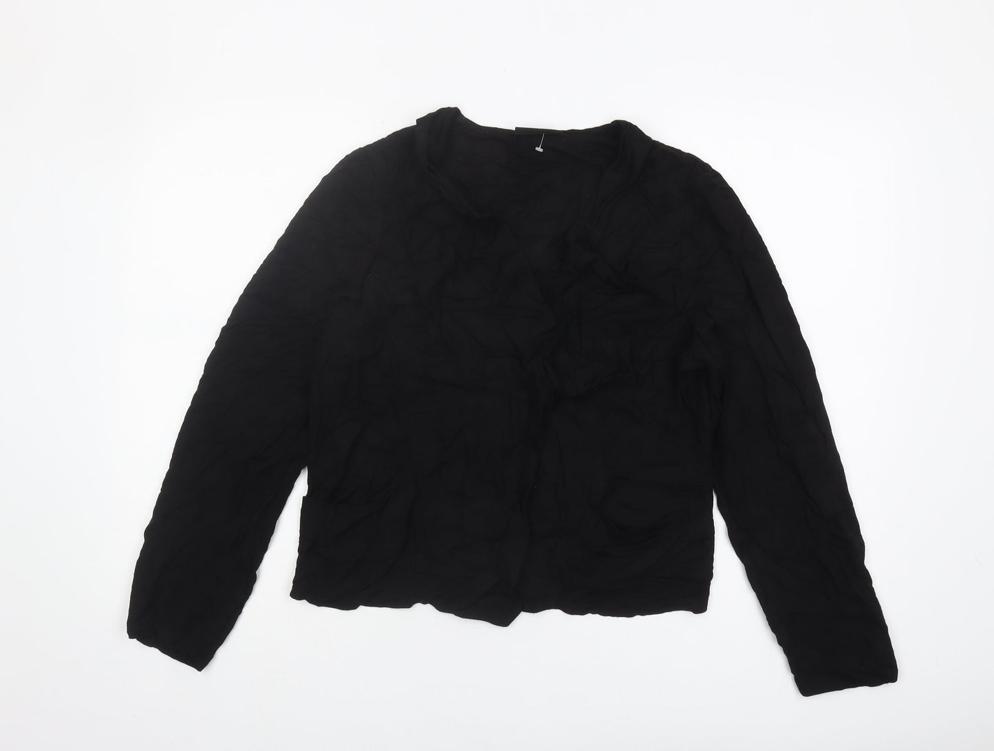 Womens UK Size 18 Wallis Black  Blouse