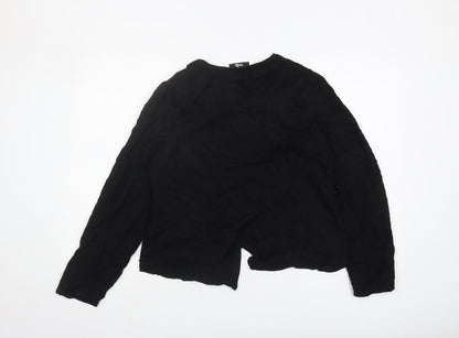 Womens UK Size 18 Wallis Black  Blouse
