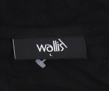 Womens UK Size 18 Wallis Black  Blouse