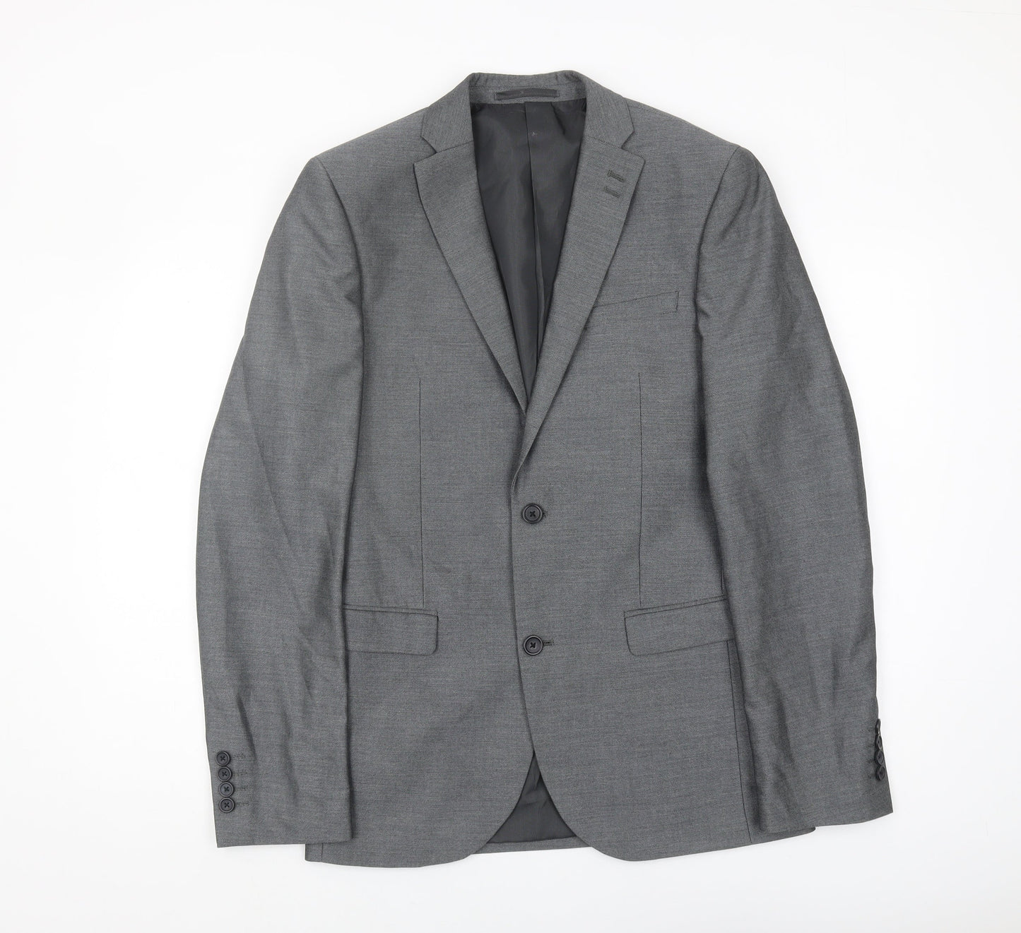 Mens UK Size 38 NEXT Regular Grey Suit Jacket