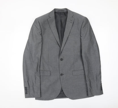 Mens UK Size 38 NEXT Regular Grey Suit Jacket