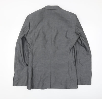 Mens UK Size 38 NEXT Regular Grey Suit Jacket