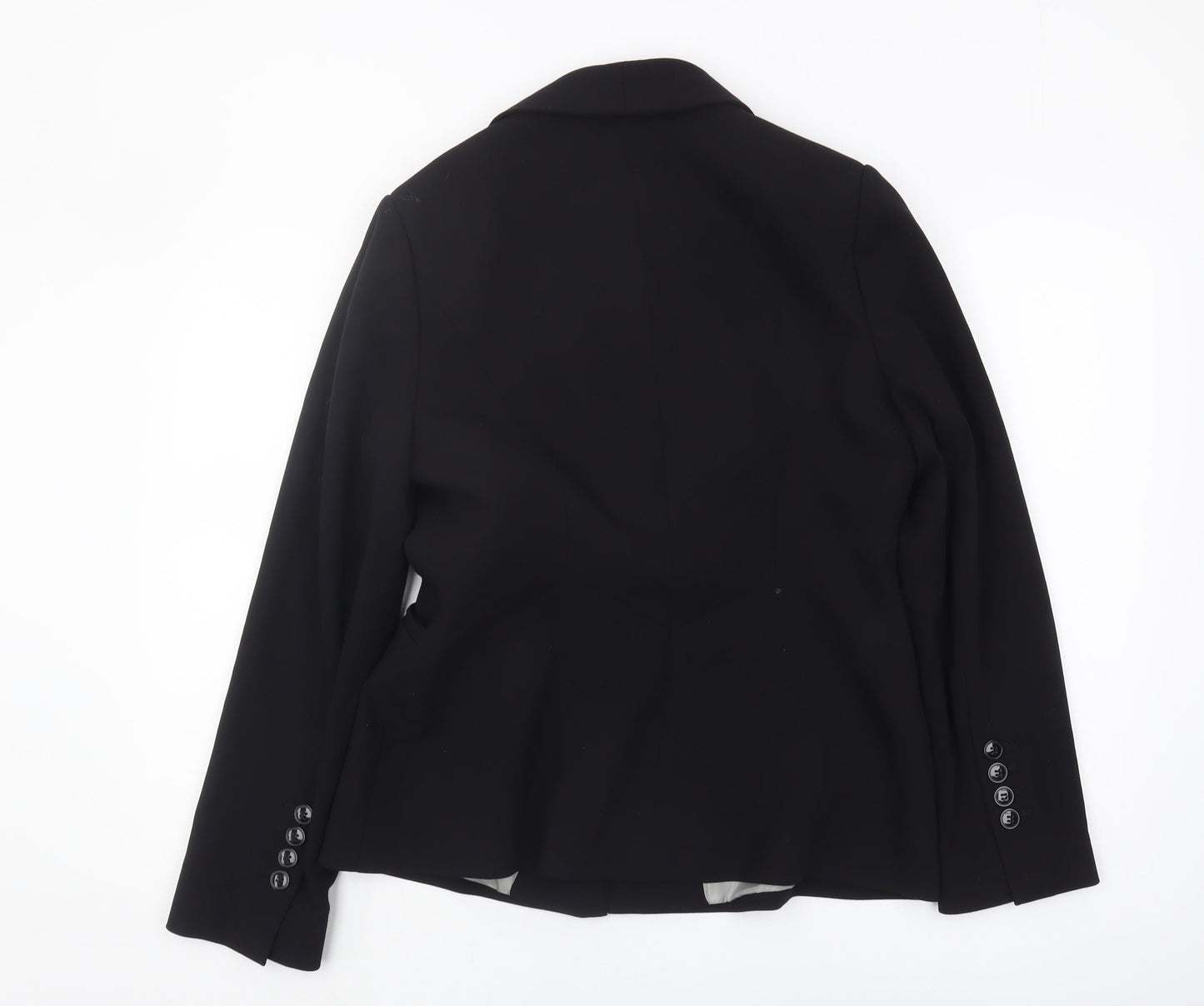 Womens UK Size 12 Planet Regular Black Blazer