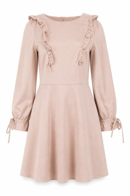 New Look Women's Beige A-Line Dress Size 10