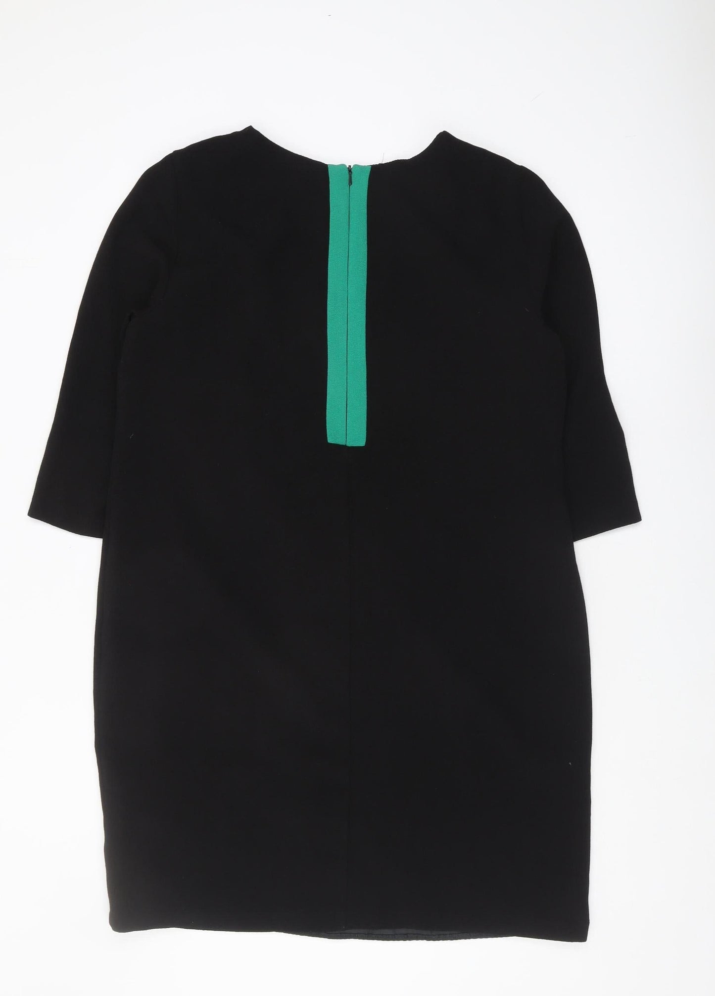 Debenhams Women's Black Size 16 Colourblock Shift Dress