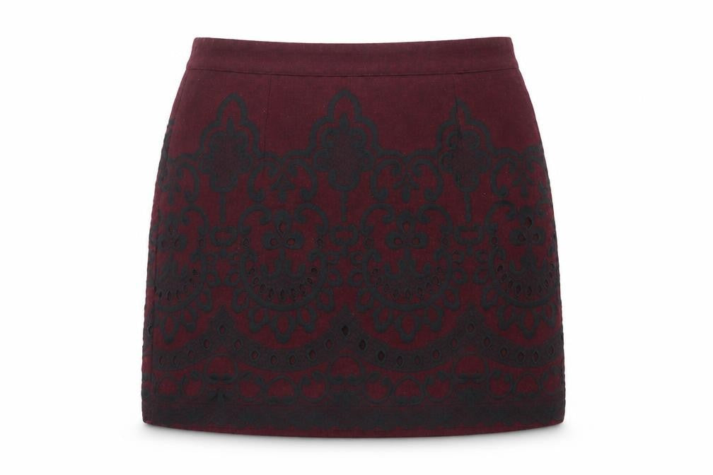Womens UK Size 10 Topshop Straight & Pencil  Skirt