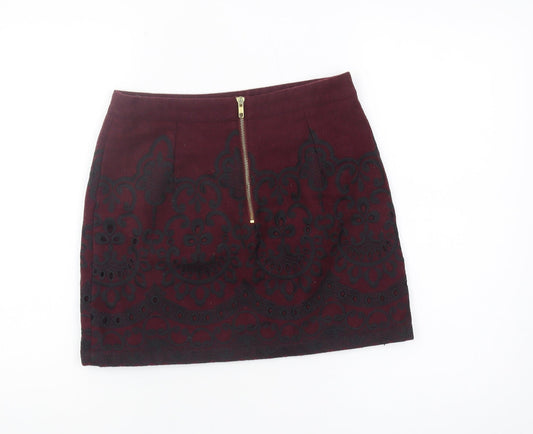 Womens UK Size 10 Topshop Straight & Pencil  Skirt