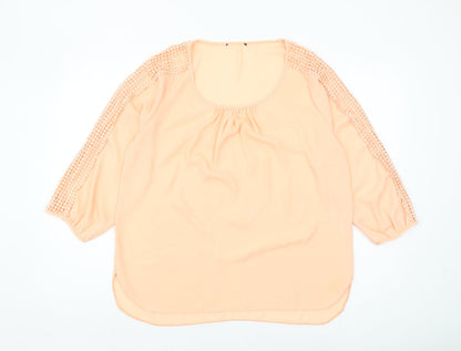 Womens UK Size M Wallis Beige  Blouse