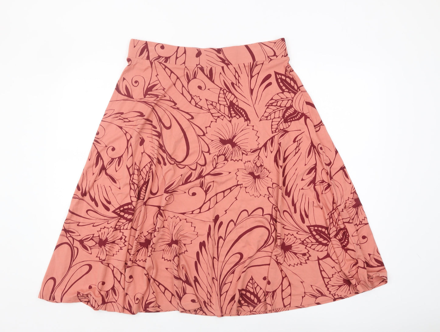 Marks and Spencer Women's A-Line Floral Skirt, Size 14