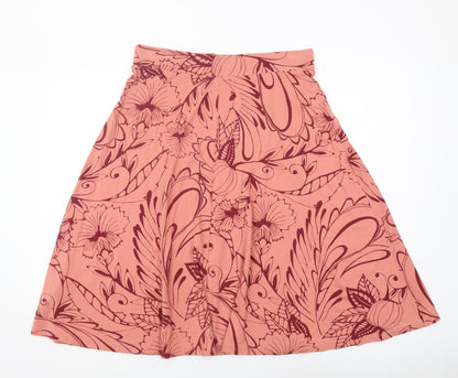 Marks and Spencer Women's A-Line Floral Skirt, Size 14