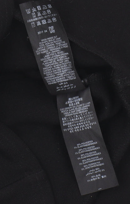 Lipsy Women's Black Trumpet Skirt Size 8