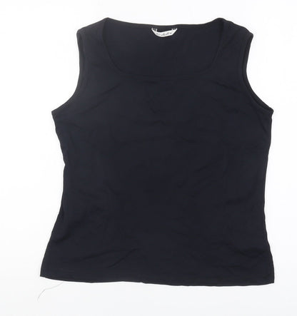 Berketex Black Women's Sleeveless Tank UK 18