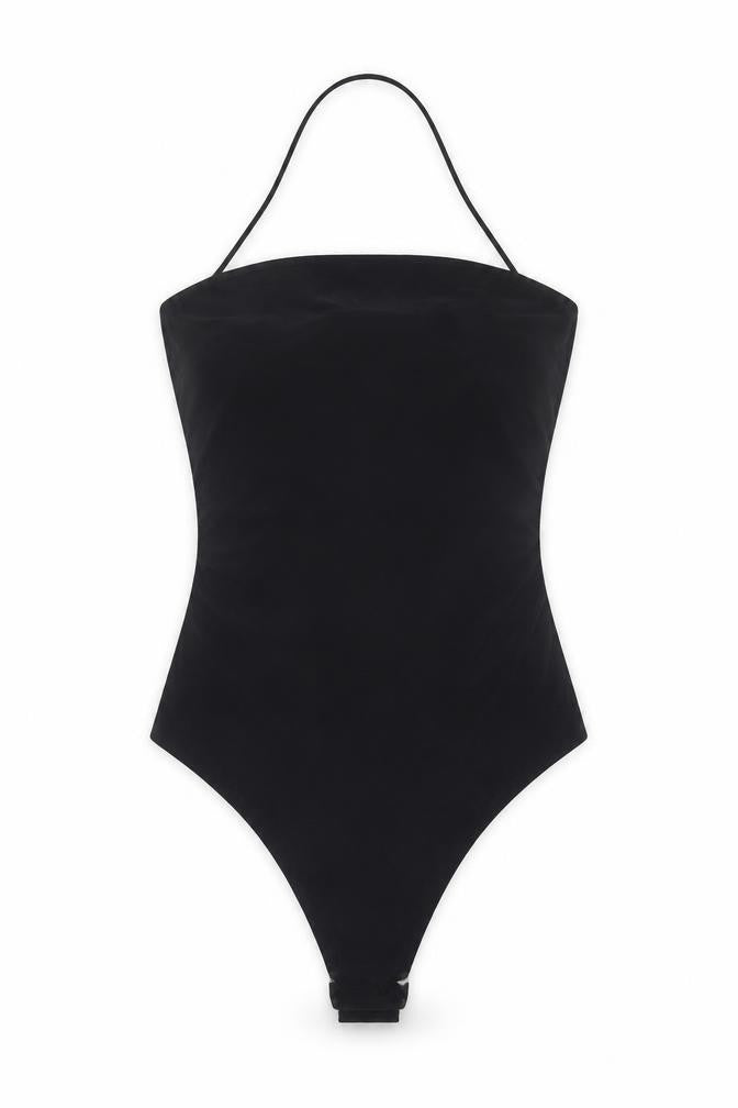 Womens UK Size 12 Missguided One-Piece Black Bodysuit