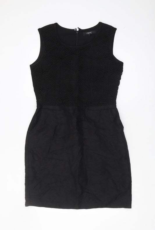Next Women Black Sleeveless Dress Size 14