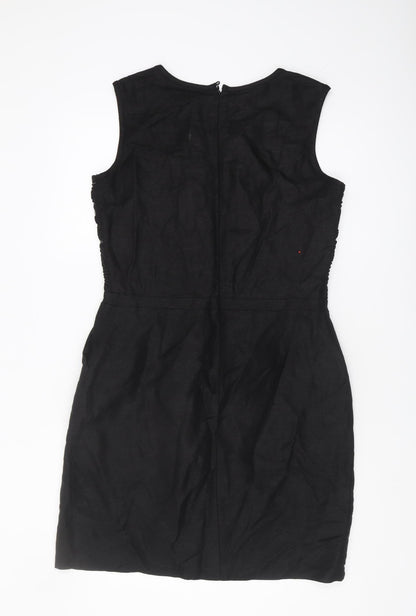 Next Women Black Sleeveless Dress Size 14