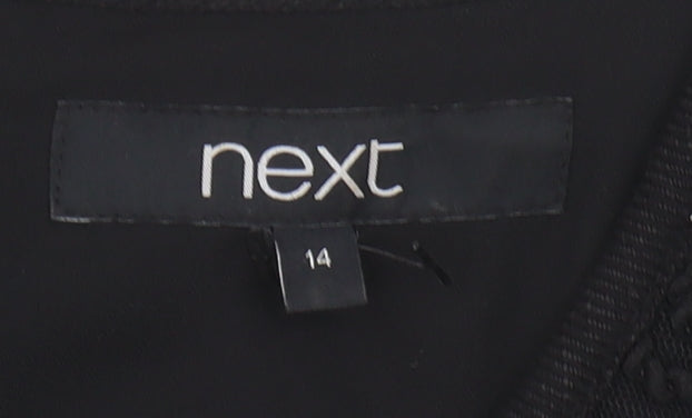 Next Women Black Sleeveless Dress Size 14