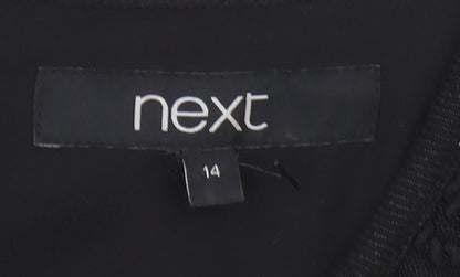 Next Women Black Sleeveless Dress Size 14