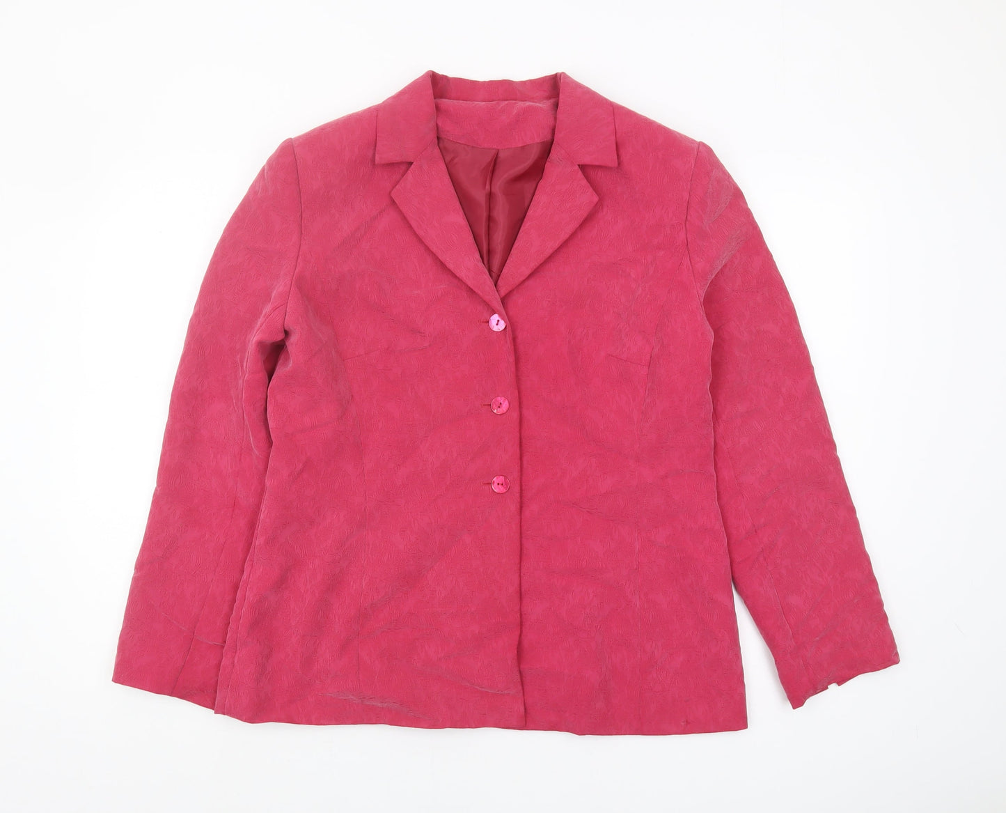 Debenhams Pink Women's Blazer Size 14
