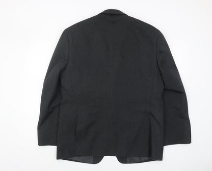 Mens UK Size 42 Greenwoods Regular Grey Suit Jacket