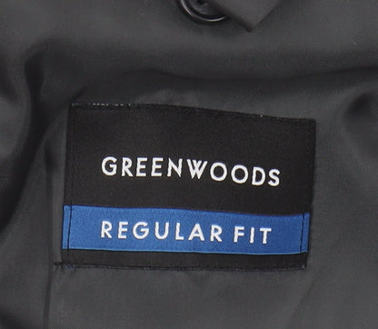 Mens UK Size 42 Greenwoods Regular Grey Suit Jacket