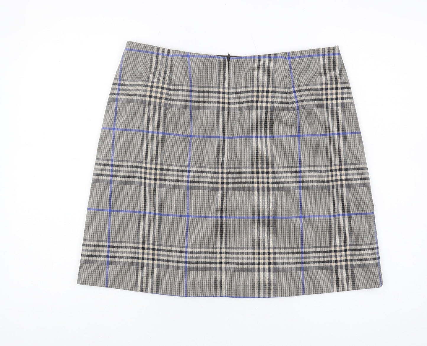 Marks and Spencer Women's Black Plaid Skirt Size 14