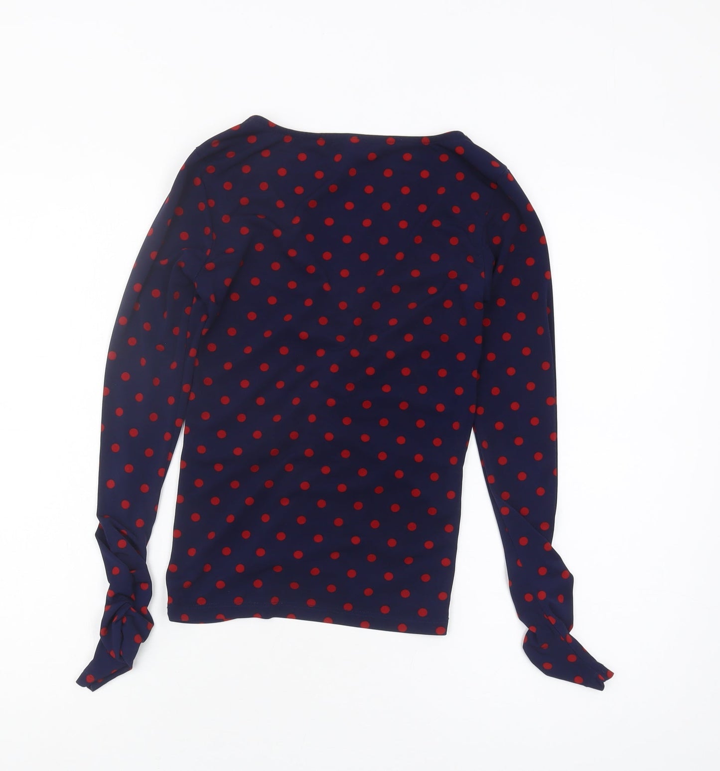 Womens UK Size S Stradivarius Blue Basic Blouse