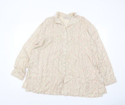 Past Times Women's Floral Blouse, Size S, Multicoloured