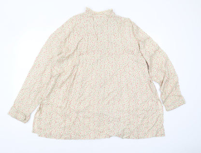 Past Times Women's Floral Blouse, Size S, Multicoloured