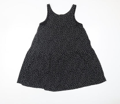 Womens UK Size S Brave Soul Black Basic Tank