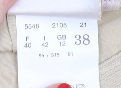 Betty Barclay Beige Midi Pencil Skirt - Size 12