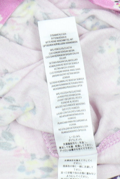 French Connection Women’s Pink Floral Wrap Dress, Size 8