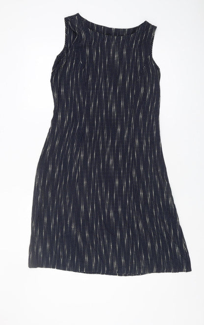 Marks and Spencer Women's Black Polka Dot Shift Dress