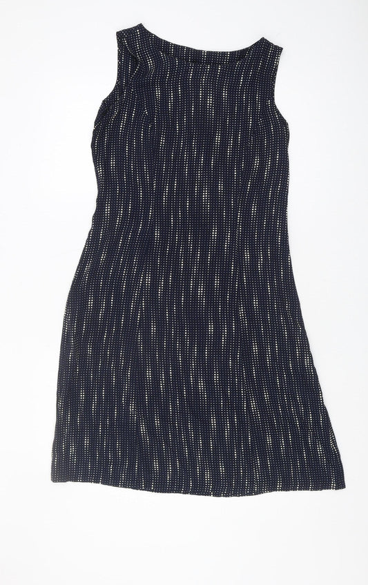 Marks and Spencer Women's Black Polka Dot Shift Dress