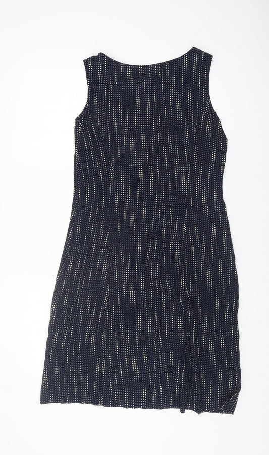 Marks and Spencer Women's Black Polka Dot Shift Dress