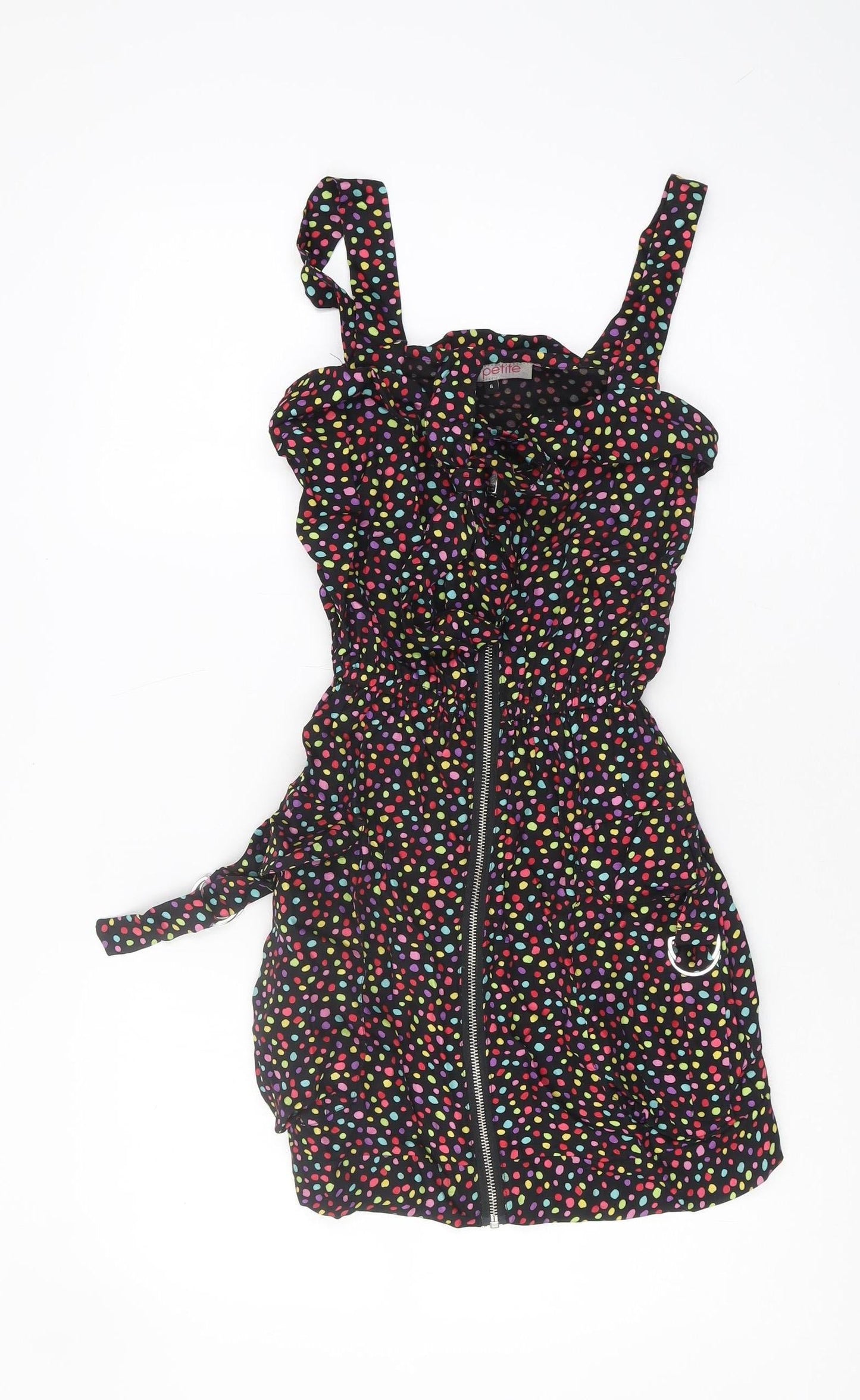 ASOS Women's Multicoloured Polka Dot Dress, Size 6