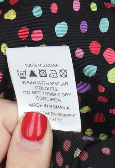 ASOS Women's Multicoloured Polka Dot Dress, Size 6