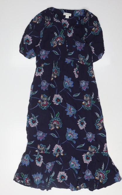 Monsoon Women's Floral Dress Multicoloured Size 8