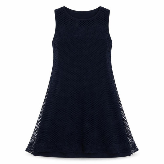 Max Studio Women's Blue Sleeveless Knit Dress M