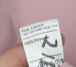 Womens UK Size 16 Berkertex Pink  Button-Up