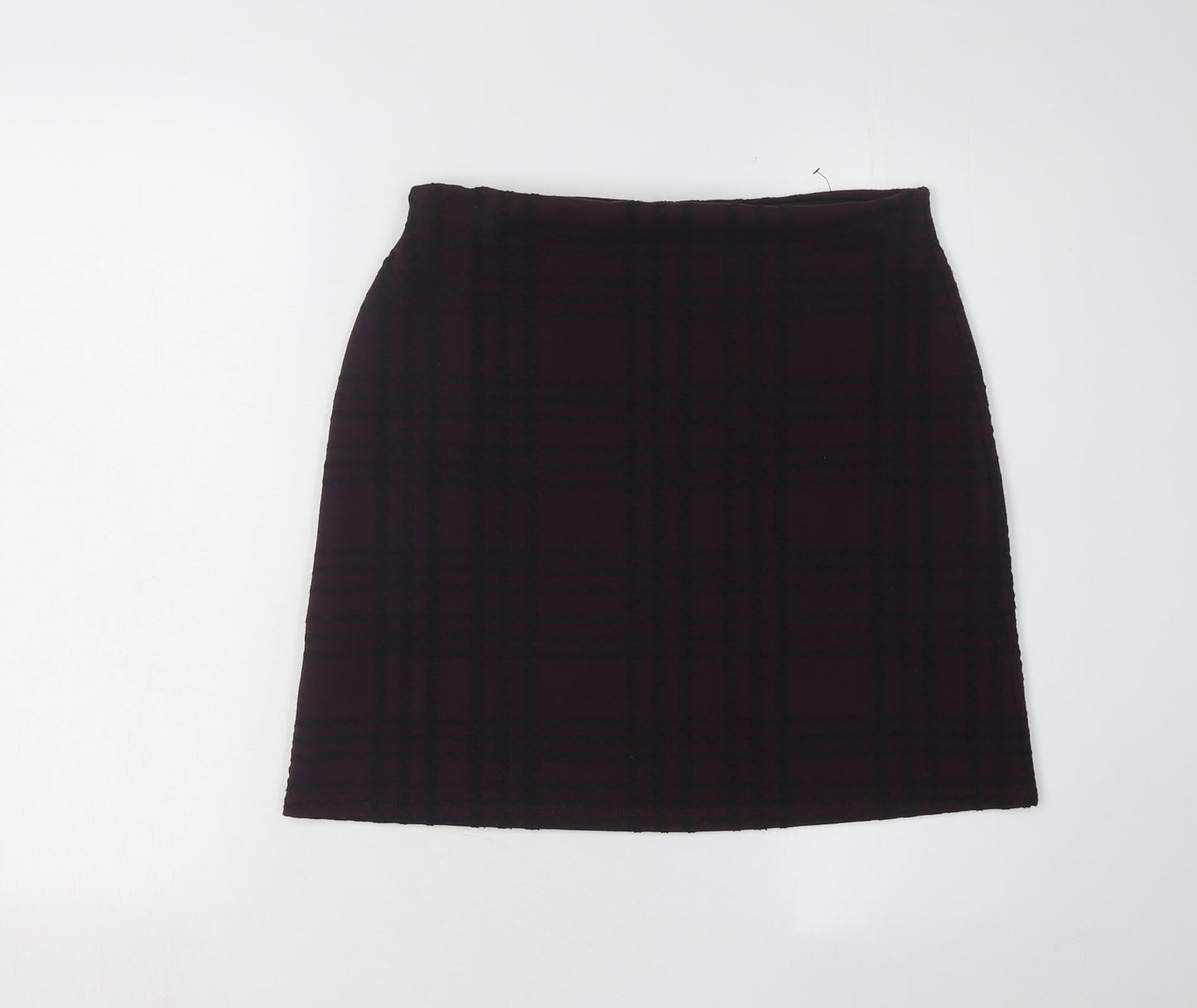 Marks & Spencer Women's Check Pencil Skirt Size 10