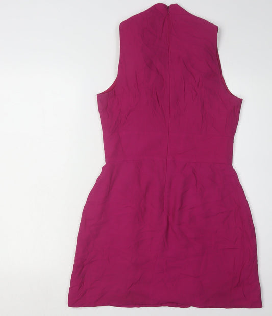 French Connection Pink Sheath Dress - Women's Size 10