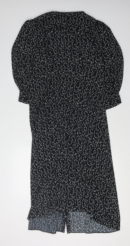 River Island Women's Black Dress, Size UK 18