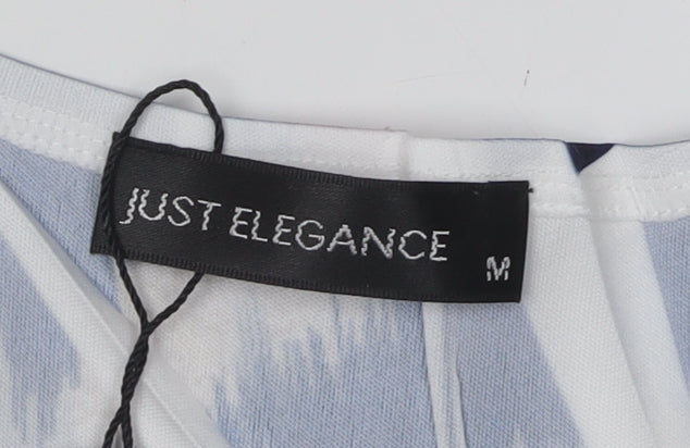 Womens UK Size M Just Elegance Multicoloured Tunic T-Shirt