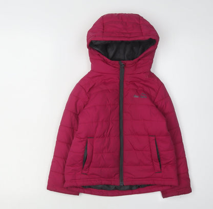 Peter Storm Girls Red Puffer Jacket 3-4 Years